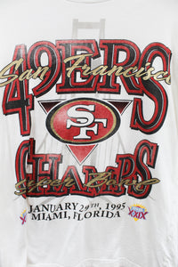 Z - Reprint NFL 1995 San Francisco 49ers Super Bowl 29 Tee