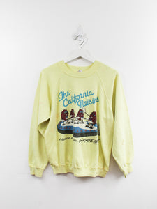 Vintage 87' California Raisins Graphic Crewneck