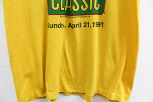 Vintage 91' Single Stitch Sesame Place Race Crew Graphic Tee