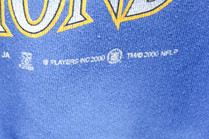 Z - Vintage 2000 NFL Super Bowl 34 St Louis Rams Champs Crewneck