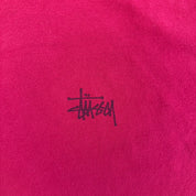 J- Vintage Stussy Cursive Text Logo Tee - XL