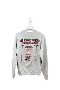 Z - Vintage 1992 Sugar Bowl Alabama Football National Champs Crewneck