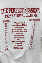 Load image into Gallery viewer, Z - Vintage 1992 Sugar Bowl Alabama Football National Champs Crewneck
