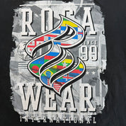 J- Vintage Rocawear Text & Graphic Tee - L