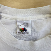J- Vintage Bears Text & Graphic Single Stitch Tee - L