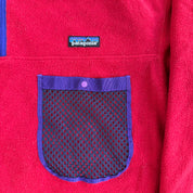 J- Vintage Patagonia Capilene Quarter Zip Made In USA Polar Fleece - L