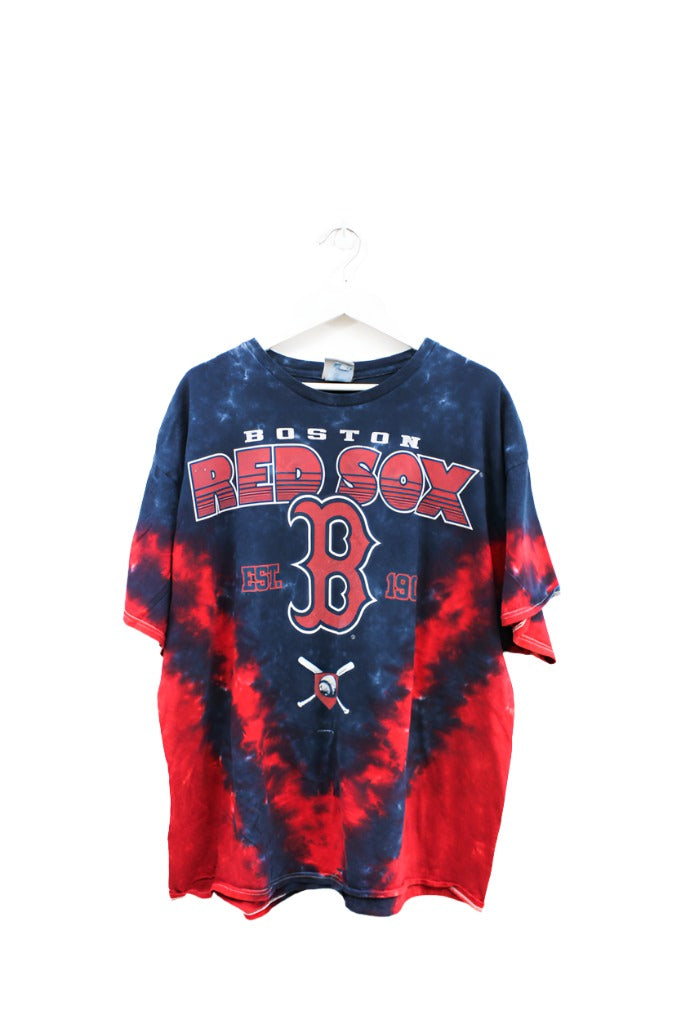 Z - MLB Boston Red Sox Script Tie Dye Tee