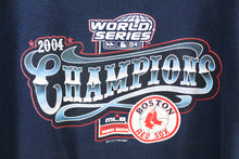 Load image into Gallery viewer, Z - 2004 MLB Boston Red Sox World Series Champions Script Tee
