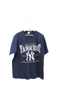 Z - 2000 MLB New York Yankees American League Script Tee