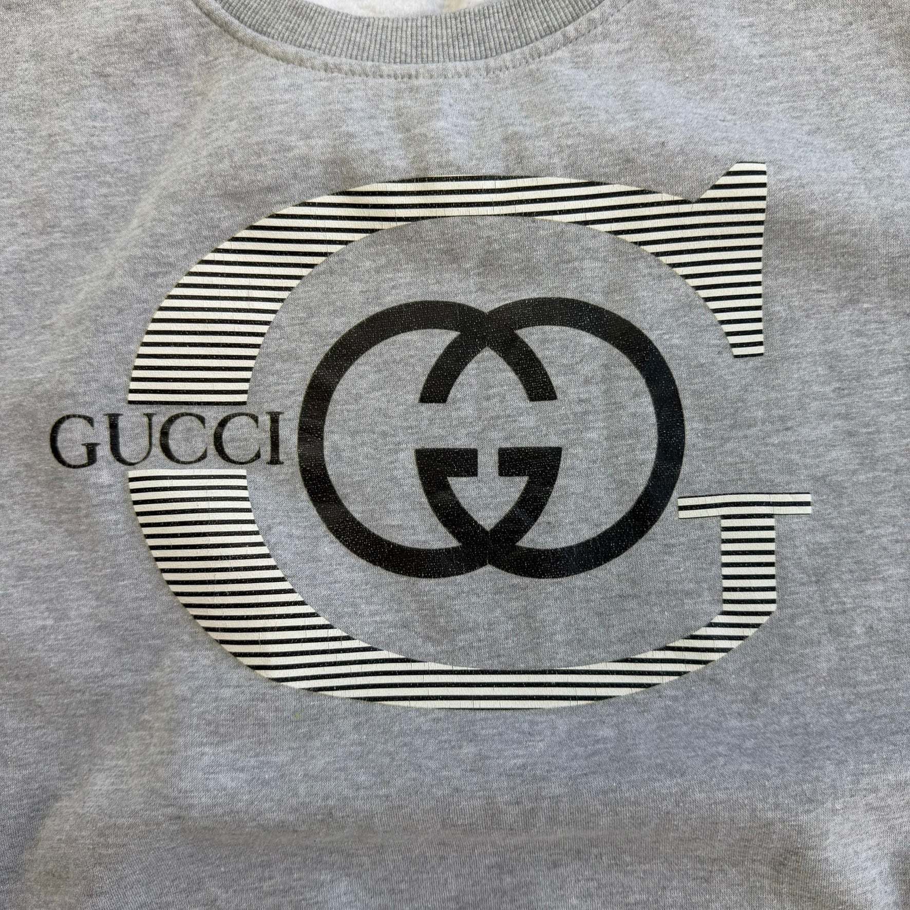 J- Bootleg Gucci Graphic Crewneck - XL