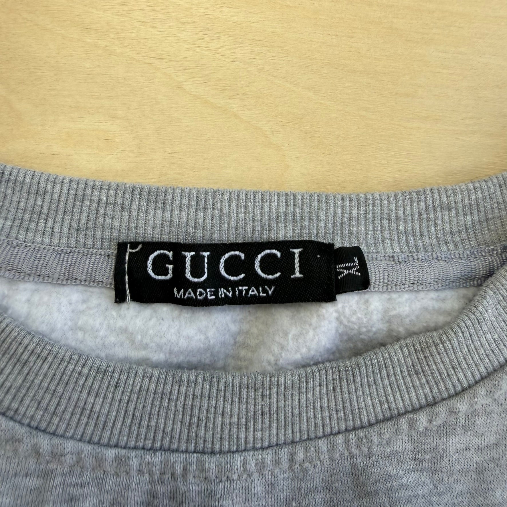 J- Bootleg Gucci Graphic Crewneck - XL