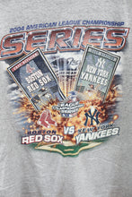 Load image into Gallery viewer, Z - Vintage 2004 MLB New York Yankees Vs Boston Red Sox American League Series Tee
