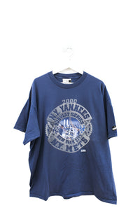 Z - Vintage 2000 Puma MLB New York Yankees/Mets Subway Series Cog Graphic Tee