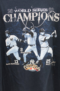 Z - 2009 MLB New York Yankees World Series Champs Long Sleeve Tee