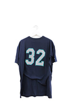 Load image into Gallery viewer, Z - Vintage Majestic MLB Seattle Mariners Script Henley Tee
