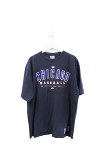 Z - Vintage Majestic MLB Chicago Cubs Script Tee