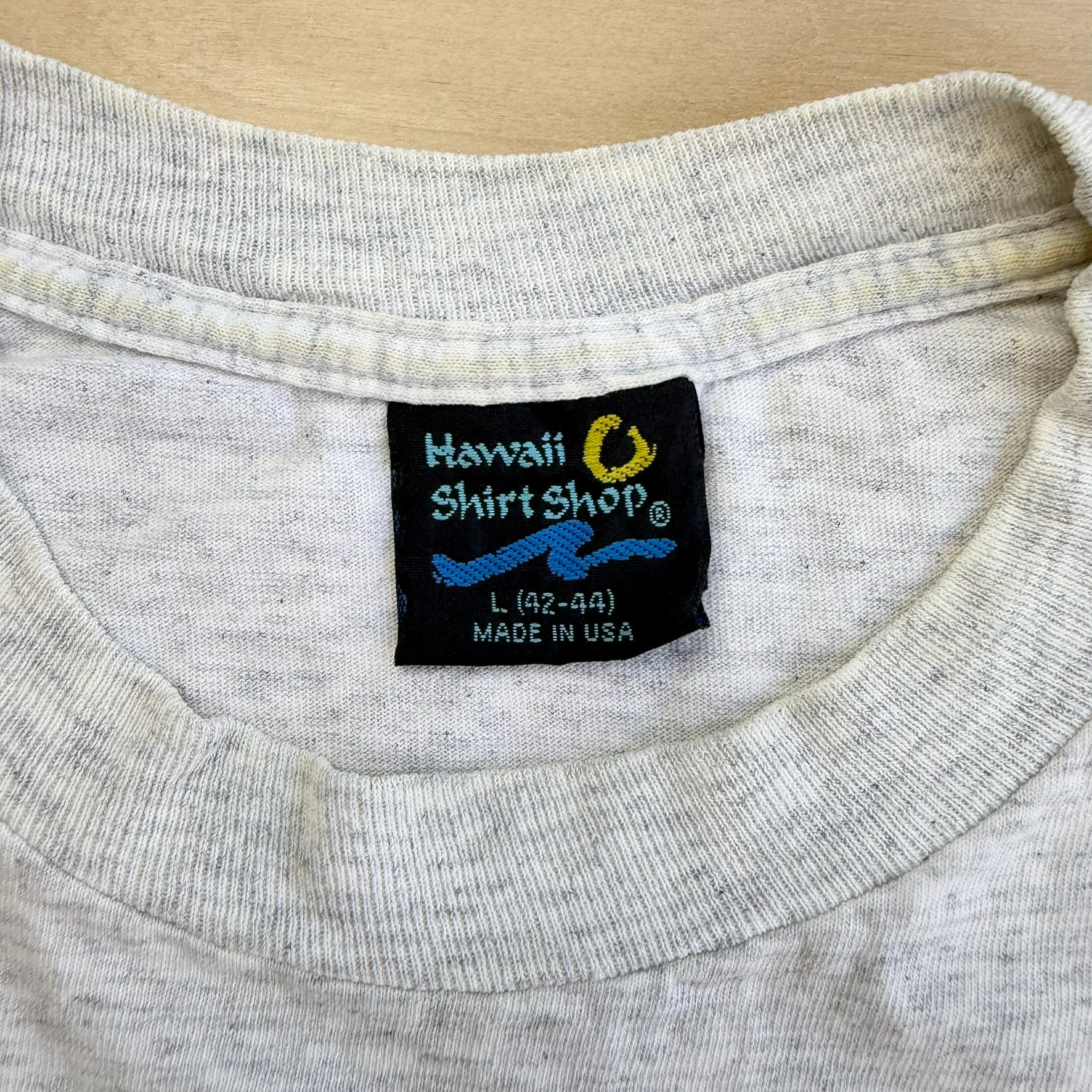 J- Vintage '91 Total Solar Eclipse Hawaii Graphic Made In USA Single Stitch Tee - L