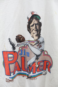 Z - Vintage 1990 MLB Jim Palmer Caricature Tee