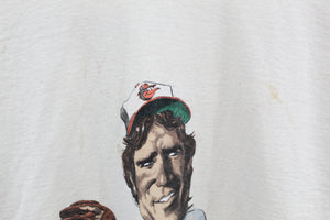 Z - Vintage 1990 MLB Jim Palmer Caricature Tee