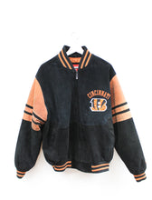Load image into Gallery viewer, Vintage NFL Cincinnati Bengals Suede Jacket
