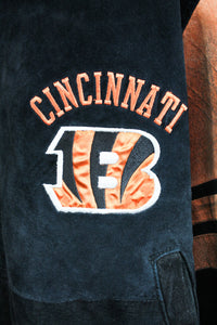 Vintage NFL Cincinnati Bengals Suede Jacket
