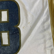 J- Vintage 90s St Louis Rams Marshal Faulk NFL Puma Made In USA Football Jersey - XL