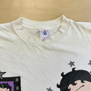 J- Vintage '93 Betty Boop Theatre On Hay Market Graphic Made In USA Single Stitch Tee - L
