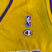 J- Vintage 90s Los Angeles Lakers Shaquille O'Neal NBA Champion Basketball Jersey - M