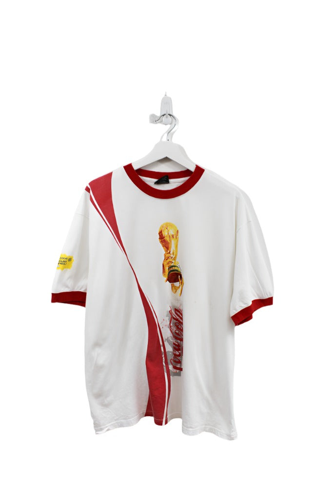 Z - 2006 Coca Cola Fifa World Cup Germany Ringer Tee