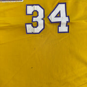 J- Vintage 90s Los Angeles Lakers Shaquille O'Neal NBA Champion Basketball Jersey - M