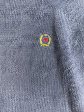 Load image into Gallery viewer, D- Vintage Tommy Hilfiger Embroidered Crest Knit Sweater
