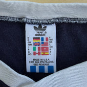 J- Vintage 90s Adidas Made In USA Long Sleeve Goalkeeper Soccer Jersey - L