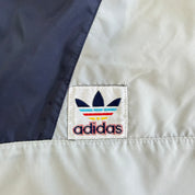 J- Vintage Adidas Embroidered Logo Quarter Zip Pull Over Anorak Jacket - XL