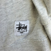 J- Vintage Stussy Embroidered Script Text Crewneck - L