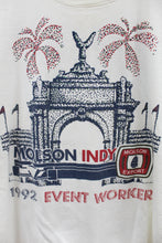 Load image into Gallery viewer, Z - Vintage Single Stitch 1992 Molson Indy Racing Event Worker Tee
