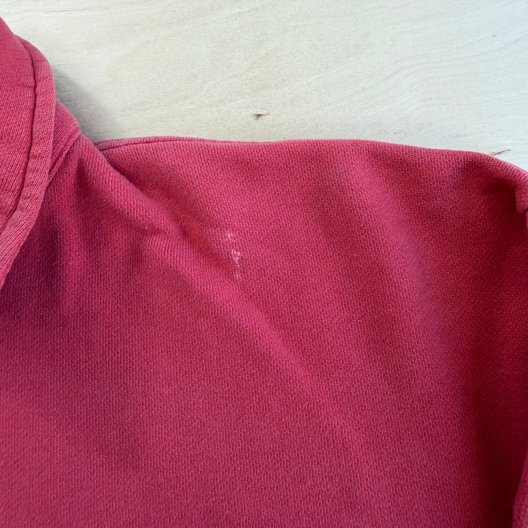 J- Vintage Polo RL Text Quarter Zip Crewneck - L