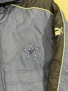 D- Vintage Dallas Cowboys NFL Puma Winter Jacket