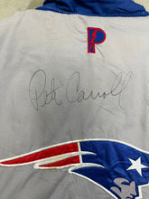 Load image into Gallery viewer, D- Vintage Signed Pete Carroll Patriots NFL Pro Player Winter Jacket
