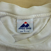 J- Vintage '94 World Cup New York New Jersey Apex One Graphic Made In USA Single Stitch Tee - L