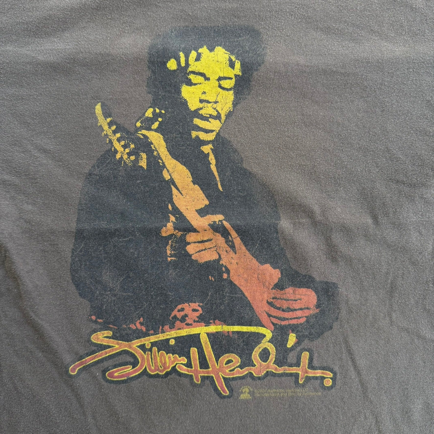 J- Vintage '07 Jimi Hendrix Admit One Graphic & Text Tee - M