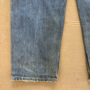 J- Vintage 80s GWG Made In Canada Union Made Red Strap Workwear Carpenter Jeans - 38x30