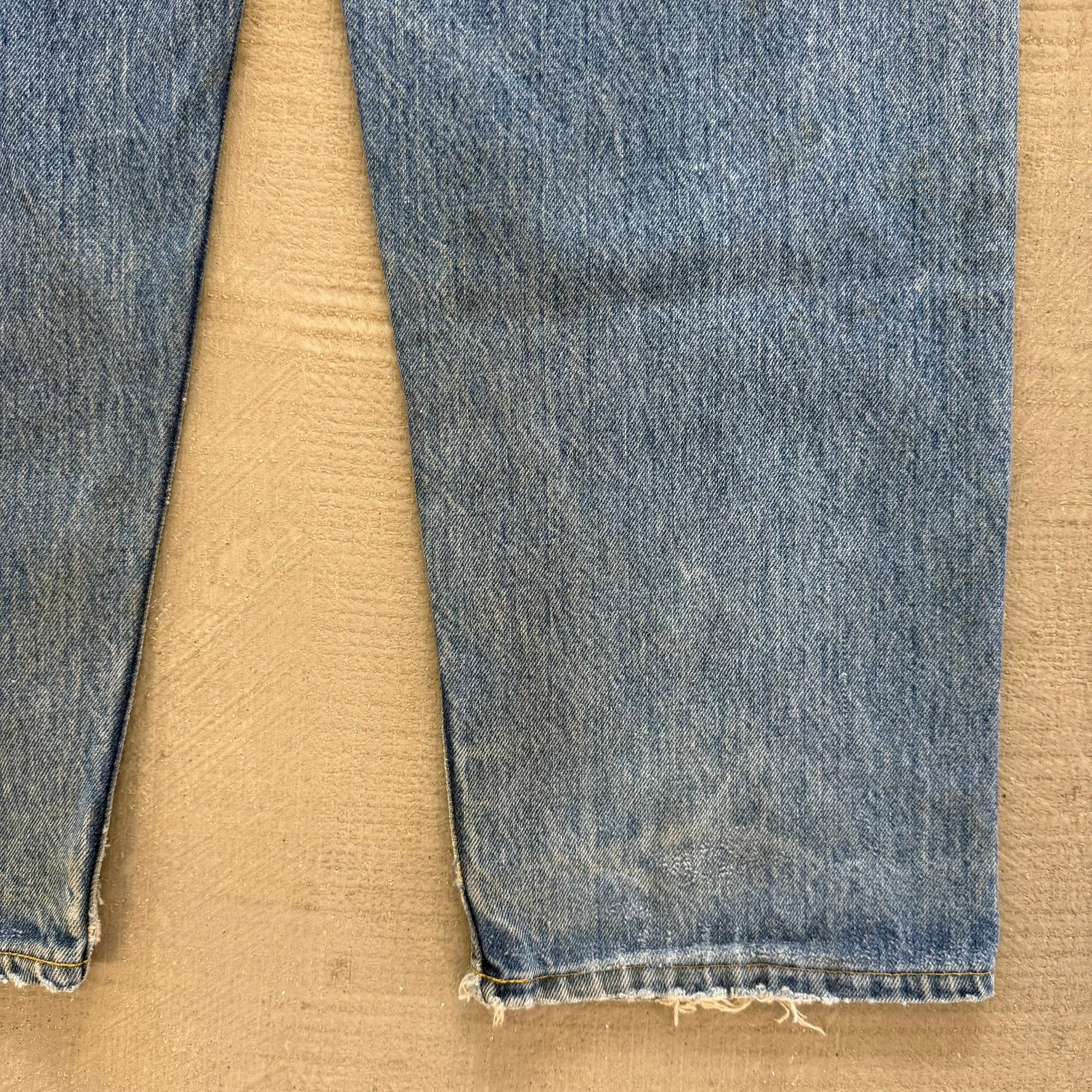 J- Vintage 80s GWG Made In Canada Union Made Red Strap Workwear Carpenter Jeans - 38x30