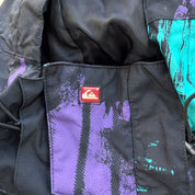 J- Vintage Quicksilver Quick Tech Zip Up Winter Ski Jacket - M