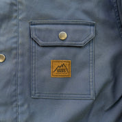 J- Vans Mountain Edition Hooded Chore Style Quilt Lined Zip Up Jacket - L