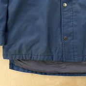 J- Vans Mountain Edition Hooded Chore Style Quilt Lined Zip Up Jacket - L