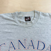 J- Vintage 90s Niagara Falls Canada text Graphic Made In USA Single Stitch Tee - L