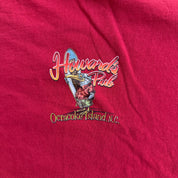 J- Vintage 2010s Howards Pub North Carolina Graphic Red Anvil Tag Tee - 2XL