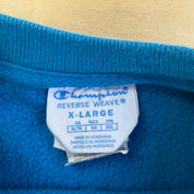 J- Vintage Champion Reverse Weave Embroidered Logo Crewneck - XL