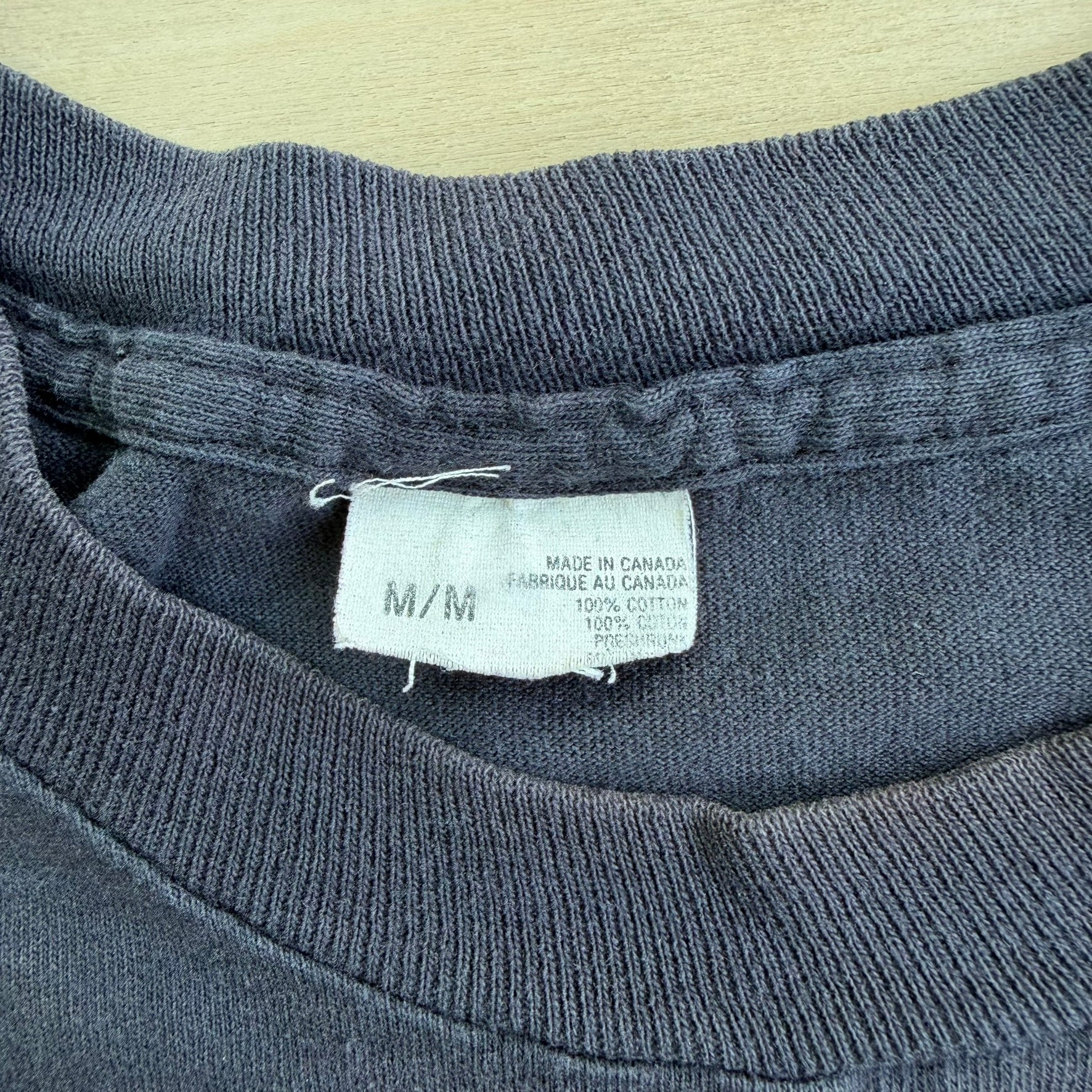 J- Vintage 90s I've Given Up Bowling For Sex Text Single Stitch Tee - M