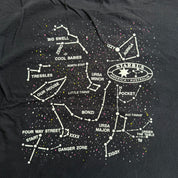 J- Vintage 90s Starbus America Australia Constellation Graphic Made In USA Single Stitch Anvil Tag Tee - XL